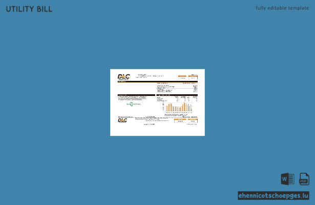USA DLC Utility Bill, Version 2 Beispielvorschau